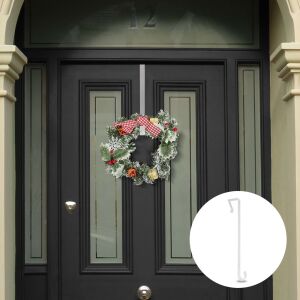 Ajtódísz tartó - 35 cm - műanyag - átlátszó (58951) 113109726 - Ajtódísz