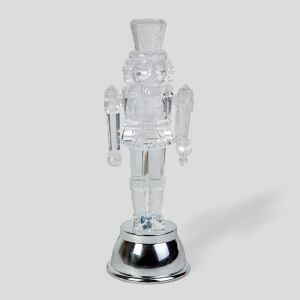 LED-es ólomkatona dekoráció - RGB LED - 15 x 5 x 5 cm - elemes (58975) 113109814 - Szezonális dekoráció