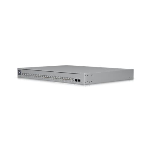 3/4 view of Ubiquiti USW-PRO-MAX-24-POE Pro Max 24 PoE switch