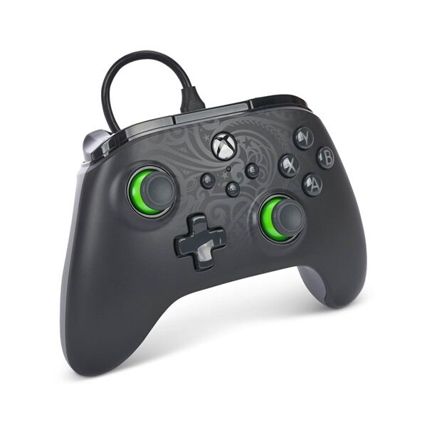 Controller cu fir, PowerA Advantage Wired, Xbox Series X, S, Xbox One, PC, Celestial Green
