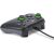 Widok z boku przewodowego kontrolera PowerA Advantage Xbox Series X|S Celestial Green z kablem