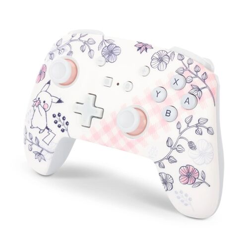 PowerA Enhanced Nintendo Switch Vezeték Nélküli Kontroller - Pikachu Garden Design