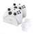 Venom Twin Docking Station für Xbox Series X/S und Xbox One mit 2 wiederaufladbaren Batterien, Weiß