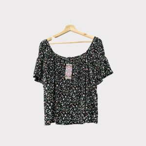 Boohoo virágos női felső - XXL (ÚJ) 130071507 - Boohoo