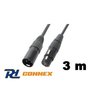 PD Connex CX35-3 mikrofonkábel (XLR mama &#8211; XLR papa) &#8211; (3 m) 113117400 - PD Connex