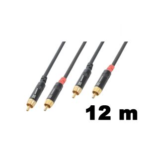 PD Connex CX94-12 sztereo jelkábel (2x RCA &#8211; 2x RCA) &#8211; (12 m) 113117443 - PD Connex