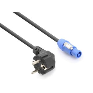 PD Connex CX12-3m PRÉMIUM PowerCon Tápkábel (Schuko-PowerConA) 113117466 - PD Connex