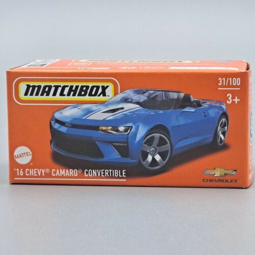 Chevy Camaro Convertible 1:64 Matchbox D 175095604 - Matchbox