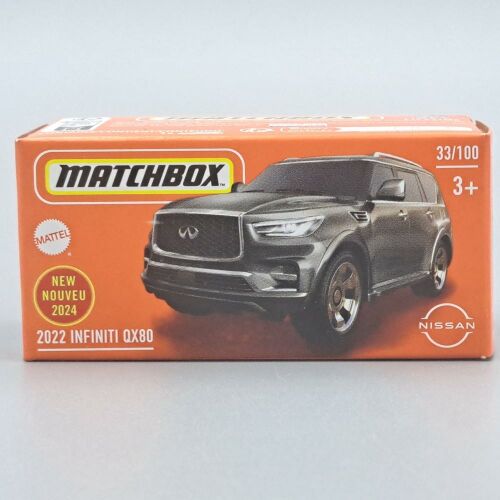 Matchbox 2022 Infiniti QX80 1:64 méretarányú fém autómodell, gyűjthető játék jármű - Matchbox
