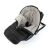 PETITE&MARS Jibot black footmuff in car seat