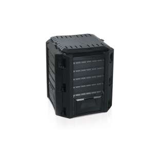 Compostor din plastic negru, capacitate 380 litri - Prosperplast Compostatoare