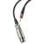 Profi Condenser Microphone ZMR-MK-7, black, cable with XLR and 3.5mm jack