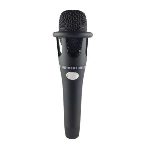 Profi Condenser Microphone ZMR-MK-7, black, front view