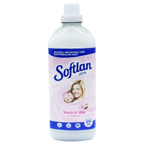 Softlan Weich&Mild balsam de rufe 1L pentru piele sensibilă