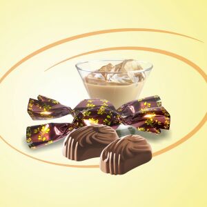 Chocofive Ir krémlikör izű krémmel töltött szaloncukor 1 kg 113151217 - Édesség