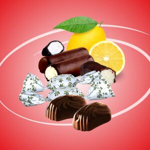 Chocofive Túró citrom izű szaloncukor 5 kg 113151259 - Élelmiszer & Ital