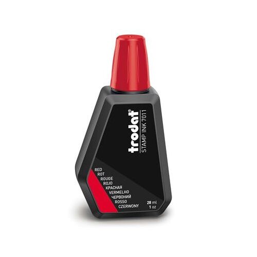 Bélyegzőfesték, 28 ml, TRODAT, piros 122875668