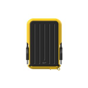 Dysk zewnętrzny Silicon Power Armor A66 1TB, USB 3.2, wodoodporny IPX4, wstrząsoodporny, czarno-żółty - Silicon Power