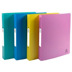 Gyűrűs könyv Exacompta Forever Young A/4+ 2 gyűrűs 40 mm gerinccel vegyes színek 122954230 - Iratrendezés