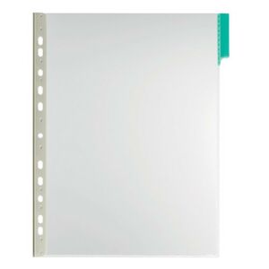 Bemutatótábla Durable Function A/4 PVC áttetsző, zöld jelölőfüllel 122956764 - Durable