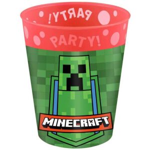 Pahar plastic Minecraft Creeper, 250ml - Minecraft