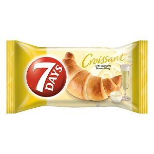 7DAYS Croissant pezsgő ízű töltelékkel, 60g - 7DAYS