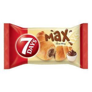 7DAYS Max kakaós töltelékű croissant, 80g - 7DAYS