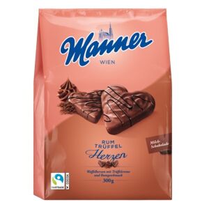 Manner Rumos Trüffel Szív Ostya, 300g - Ostya & Nápolyi