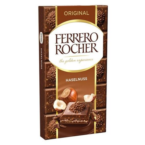Ferrero Rocher mogyorós csokoládé 90g