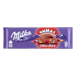 Csokoládé MILKA MMMax ChocoJelly meggyes zselédarabos-cukordrazsés 250g 122973672 - Milka