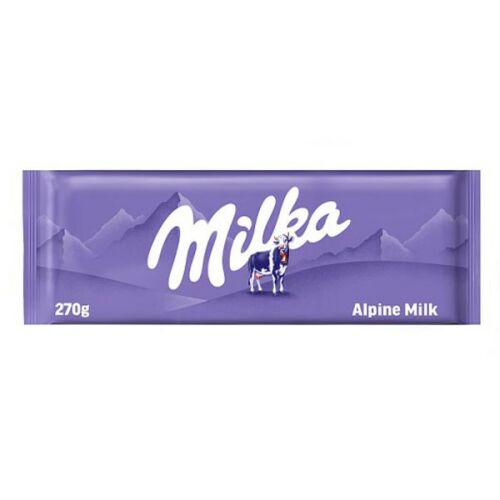 Csokoládé MILKA Alpesi tejcsokoládés 250 g