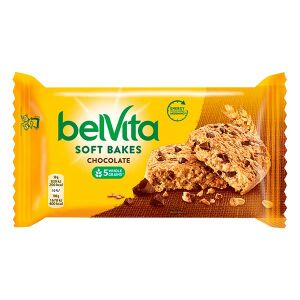 Keksz BELVITA Jó Reggelt! Softy csokoládés és mogyorós töltelékkel 50g 122973792 - Keksz