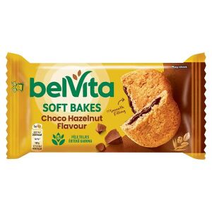 Keksz BELVITA Jó Reggelt! Softy csokoládés-mogyorós töltelékkel 50g 122973848 - Élelmiszer & Ital