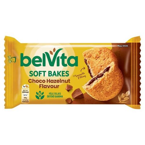 Keksz BELVITA Jó Reggelt! Softy csokoládés-mogyorós töltelékkel 50g 122973848