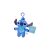 Disney Stitch plüss kulcstartó, kék idegen karakter, puha játék, kulcstartó