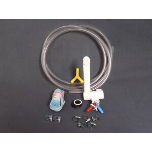 Melegvíz alapkészlet melegvíz rendszer lakóautókhoz és mobilházakhoz, csapteleppel, vízpumpával, tömlővel és szerelvényekkel - Merülő szivattyú