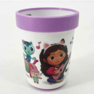 Prémium pohár Netflix Gabby's Dollhouse, 260 ml, bez BPA, s Gabby a Pandy Paws - Detské hrnčeky, poháre