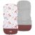 Springos stroller insert with deer pattern, brown and white