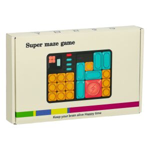 Ikonka Magnetic Sliding Puzzle box packaging - Logic Game