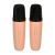 Two pink microphones for karaoke set
