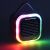 Portable Bluetooth karaoke speaker with RGB lights