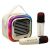 Cream USB Bluetooth karaoke speaker with dual microphones