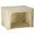 Cream 100L Bedding Storage Bag with Zipper and Clear Window