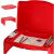 Children's car table with storage compartment red 113486854