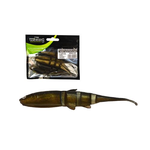 Wizard minnow-x col. dark 10cm 5pcs/bag 113172223