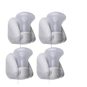 Vezeték nélküli 4 darabos LED éjjeli lámpa szett - Fali lámpa