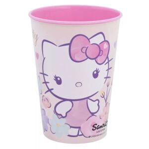 Hello Kitty Plastikbecher, 260 ml, niedliches Design - Gläser