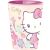 Niedlicher Hello Kitty Plastikbecher mit Blumendesign, 260ml