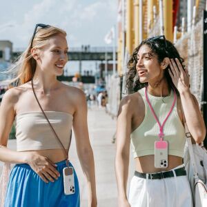 Phone strap Tech-Protect C5s Rope Crossbody Strap Black