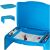 Children's car table with storage compartment, blue 113180938